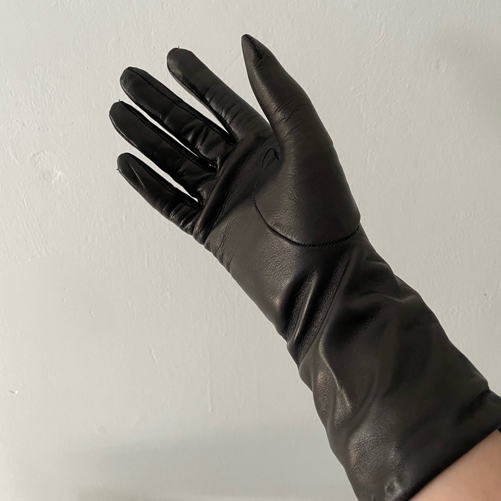 Bloomingdale’s Cashmere Leather Gloves